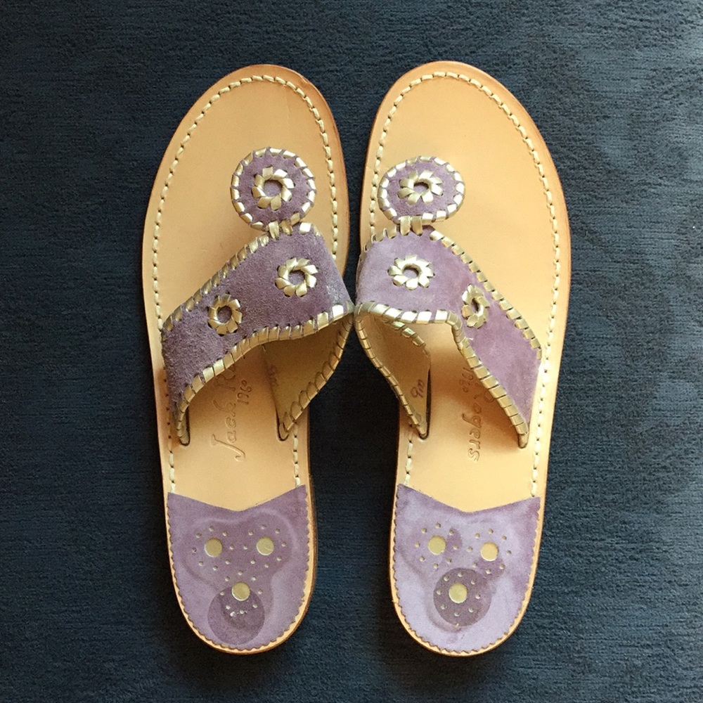 Purple Jack Rogers